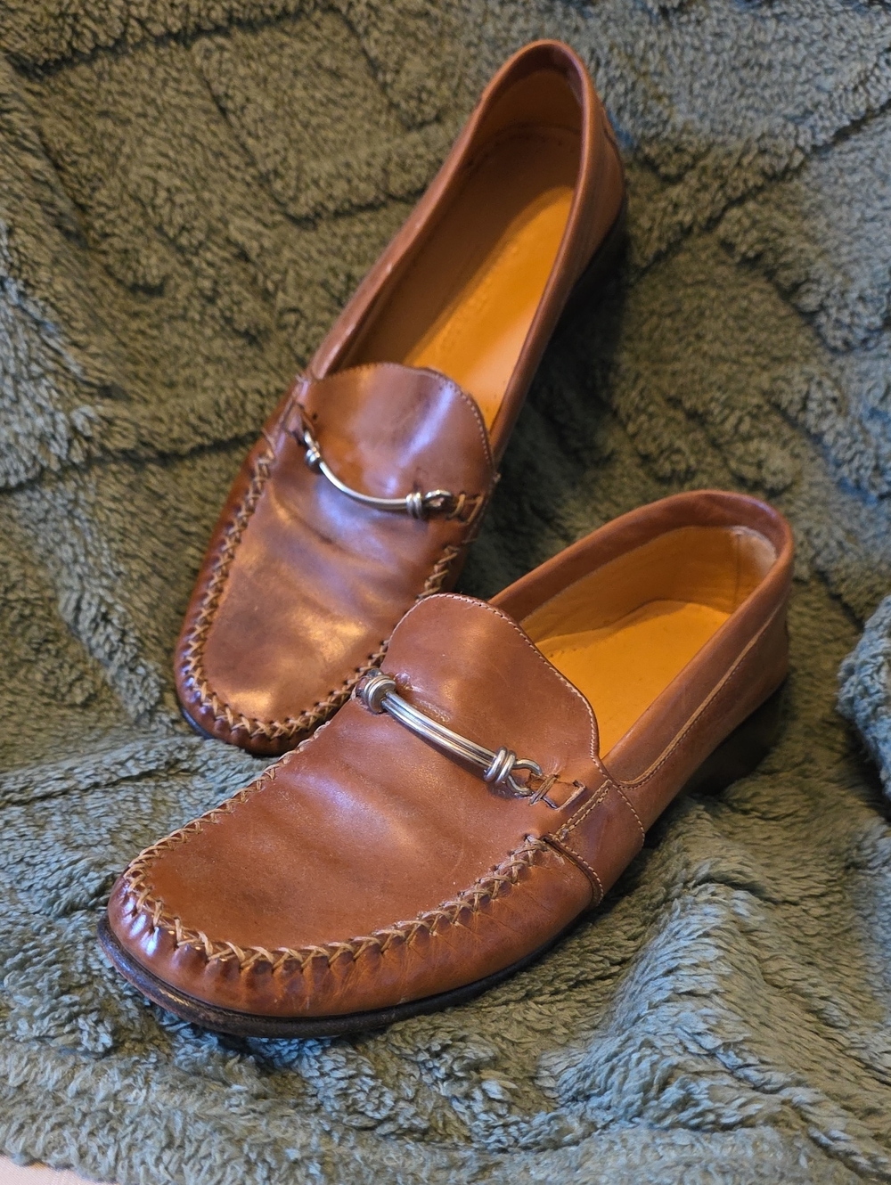 Cole Haan Brown Leather Loafers